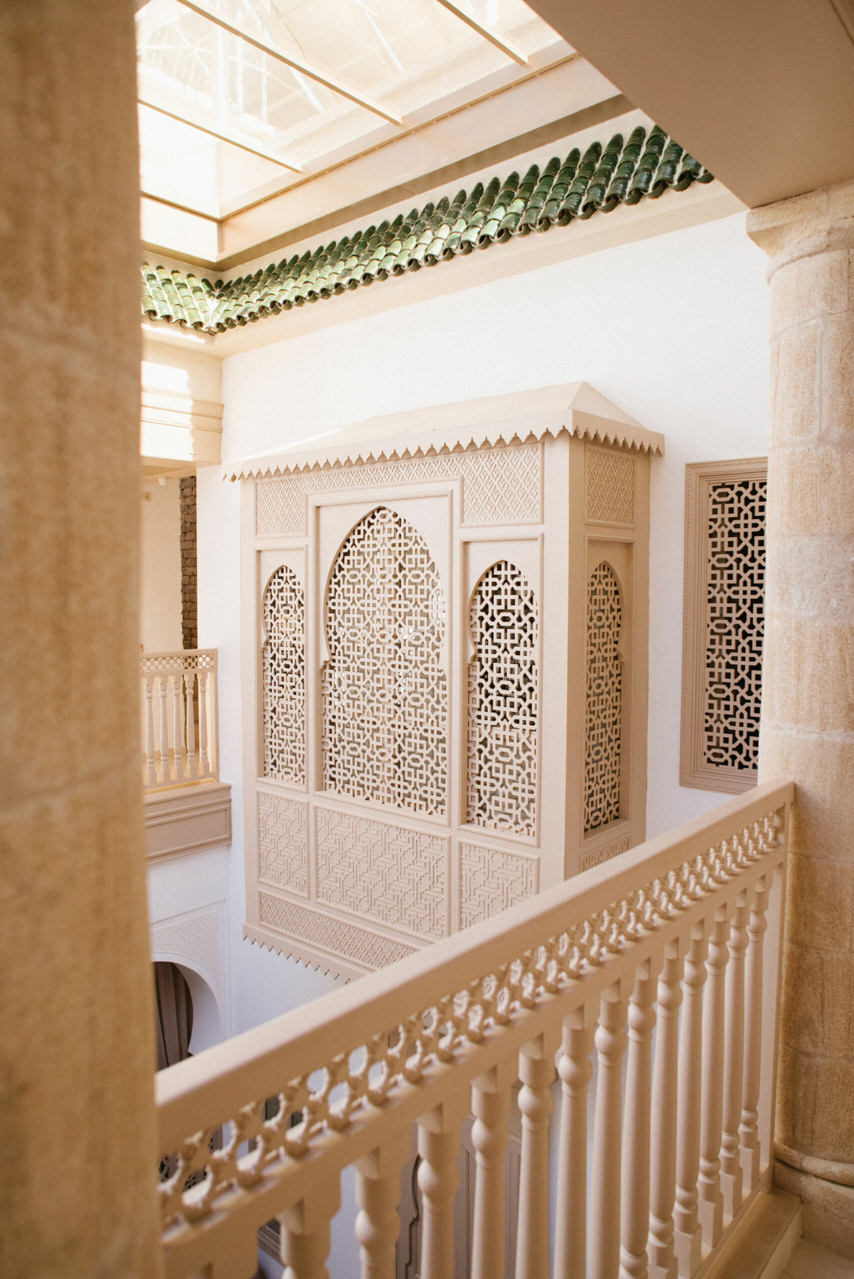 Patio Riad Nyla Marrakech, menzeh architecture marocaine.